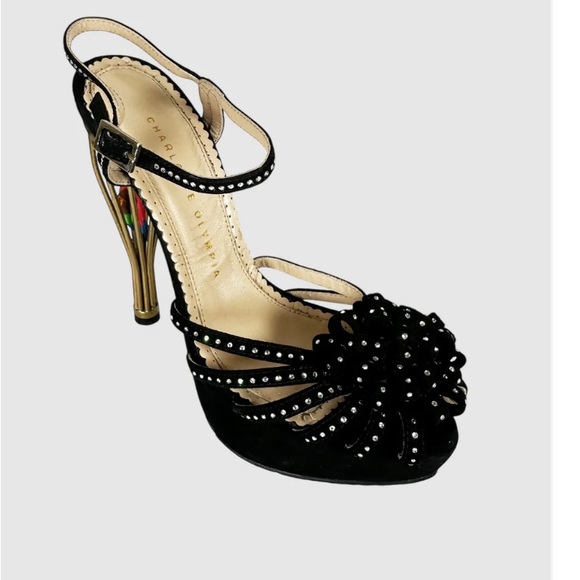 Charlotte Olympia Birds of Paradise Cage Heels - Picture 6 of 11